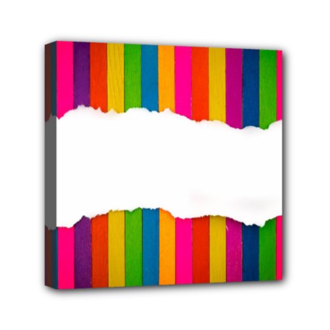 Art-and-craft Mini Canvas 6  X 6  (stretched) by nate14shop