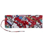 Hello-kitty-003 Roll Up Canvas Pencil Holder (M)