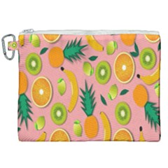 Fruits-orange Canvas Cosmetic Bag (xxl) by nate14shop