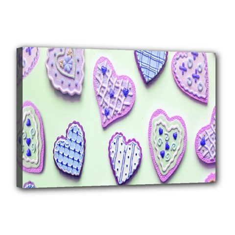 Happybirthday-love Canvas 18  X 12  (stretched) by nate14shop