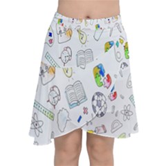Hd-wallpaper-d4 Chiffon Wrap Front Skirt