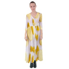 Pasta Button Up Maxi Dress by nate14shop