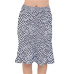 Animal-seamless-vector-pattern-of-dog-kannaa Short Mermaid Skirt