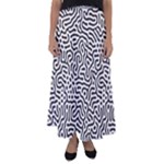 Animal-seamless-vector-pattern-of-dog-kannaa Flared Maxi Skirt