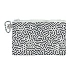 Animal-seamless-vector-pattern-of-dog-kannaa Canvas Cosmetic Bag (Medium)