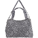 Animal-seamless-vector-pattern-of-dog-kannaa Double Compartment Shoulder Bag