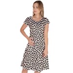 Animal-seamless-vector-pattern-of-dog-kannaa Classic Short Sleeve Dress