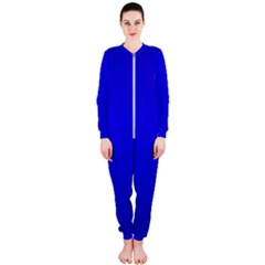 Background-blue Onepiece Jumpsuit (ladies) by nate14shop