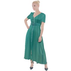 Green Surface  Button Up Short Sleeve Maxi Dress by artworkshop