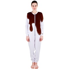 Chocolate Onepiece Jumpsuit (ladies) by nate14shop