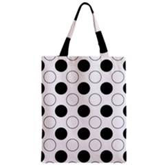 Abstract-polkadot 03 Zipper Classic Tote Bag by nate14shop
