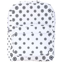 Circle Full Print Backpack by nate14shop