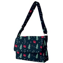 Christmas Pattern Design  Full Print Messenger Bag (l) by artworkshop