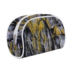 Rock Wall Crevices Geology Pattern Shapes Texture Make Up Case (small) by artworkshop