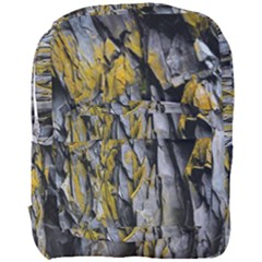 Rock Wall Crevices Geology Pattern Shapes Texture Full Print Backpack by artworkshop