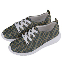 Polka-dots-gray Women s Lightweight Sports Shoes by nate14shop