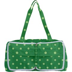 Polka-dots-green Multi Function Bag by nate14shop