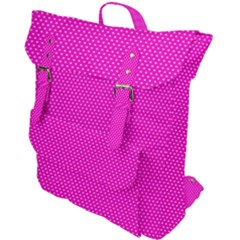 Polkadots-pink Buckle Up Backpack