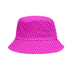 Polkadots-pink Bucket Hat by nate14shop