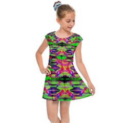 Lb Dino Kids  Cap Sleeve Dress by Thespacecampers