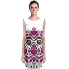 Im Fourth Dimension Colour 2 Classic Sleeveless Midi Dress by imanmulyana