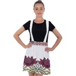 IM Fourth Dimension Colour 3 Velvet Suspender Skater Skirt