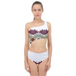 IM Fourth Dimension Colour 3 Spliced Up Two Piece Swimsuit