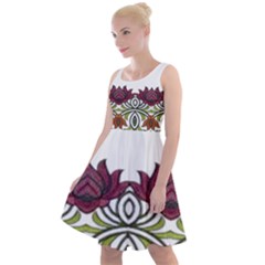 Im Fourth Dimension Colour 3 Knee Length Skater Dress by imanmulyana