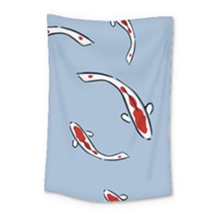 Koi-pattern Small Tapestry by nate14shop