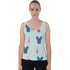 Christmas-jewelry Bell Velvet Tank Top by nate14shop
