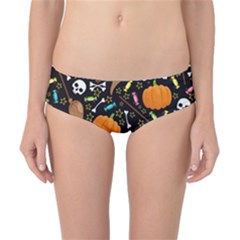 Halloween Pattern 3 Classic Bikini Bottoms by designsbymallika