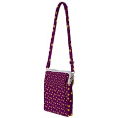 Stars,yellow Purple Multi Function Travel Bag by nate14shop