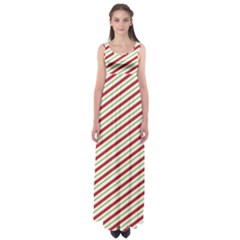Stripes Empire Waist Maxi Dress by nate14shop