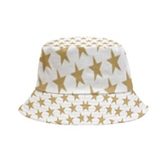 Gold Stars Inside Out Bucket Hat by nate14shop