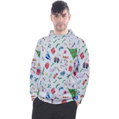 Wallpaper Special Christmas Men s Pullover Hoodie by nate14shop