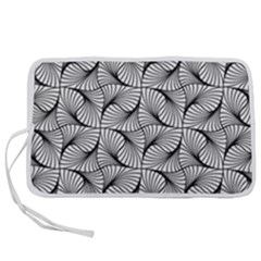 Abstract-gray Pen Storage Case (s)