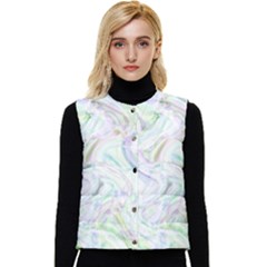Background-design Women s Short Button Up Puffer Vest by nateshop