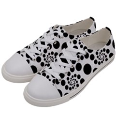 Dot Women s Low Top Canvas Sneakers by nateshop