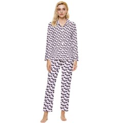 Halloween Womens  Long Sleeve Velvet Pocket Pajamas Set by nateshop