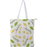 Nature Double Zip Up Tote Bag