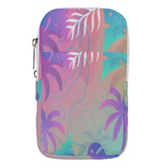 Palm-trees Waist Pouch (small) by nateshop