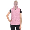 Pink Women s Button Up Vest View1