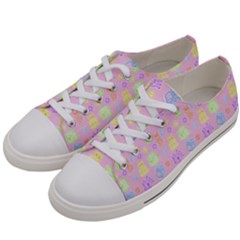 Dungeons And Cuties Women s Low Top Canvas Sneakers by thePastelAbomination