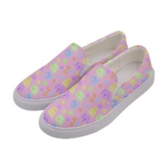 Dungeons And Cuties Women s Canvas Slip Ons by thePastelAbomination