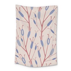 Floral Branches Plant Drawing Small Tapestry by artworkshop