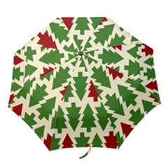  Christmas Trees Holiday Folding Umbrellas