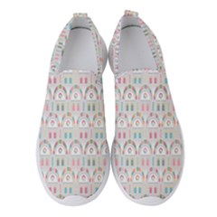 Seamless-pattern Women s Slip On Sneakers by nateshop