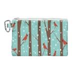 Winter Canvas Cosmetic Bag (Large)