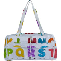 Vectors Alphabet Eyes Letters Funny Multi Function Bag by Sapixe