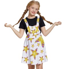 Isolated Transparent Starfish Kids  Apron Dress